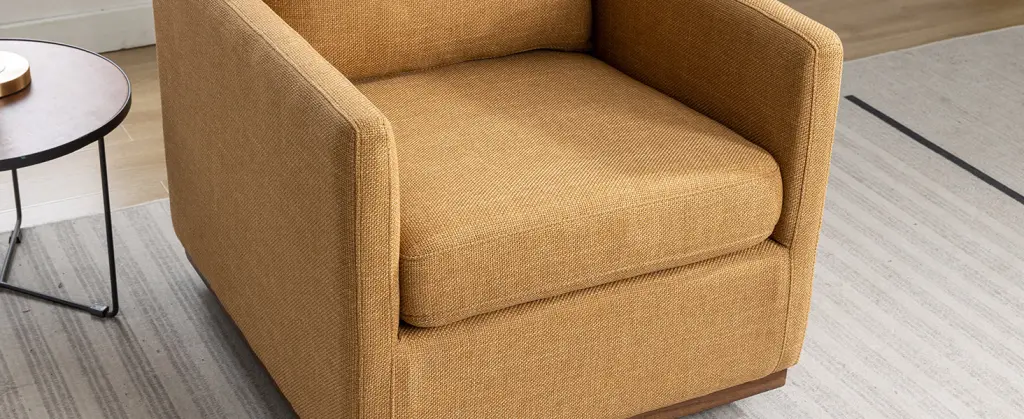 Mid Century Modern Swivel Accent Chair Armchair Living Room and Bedroom bed best