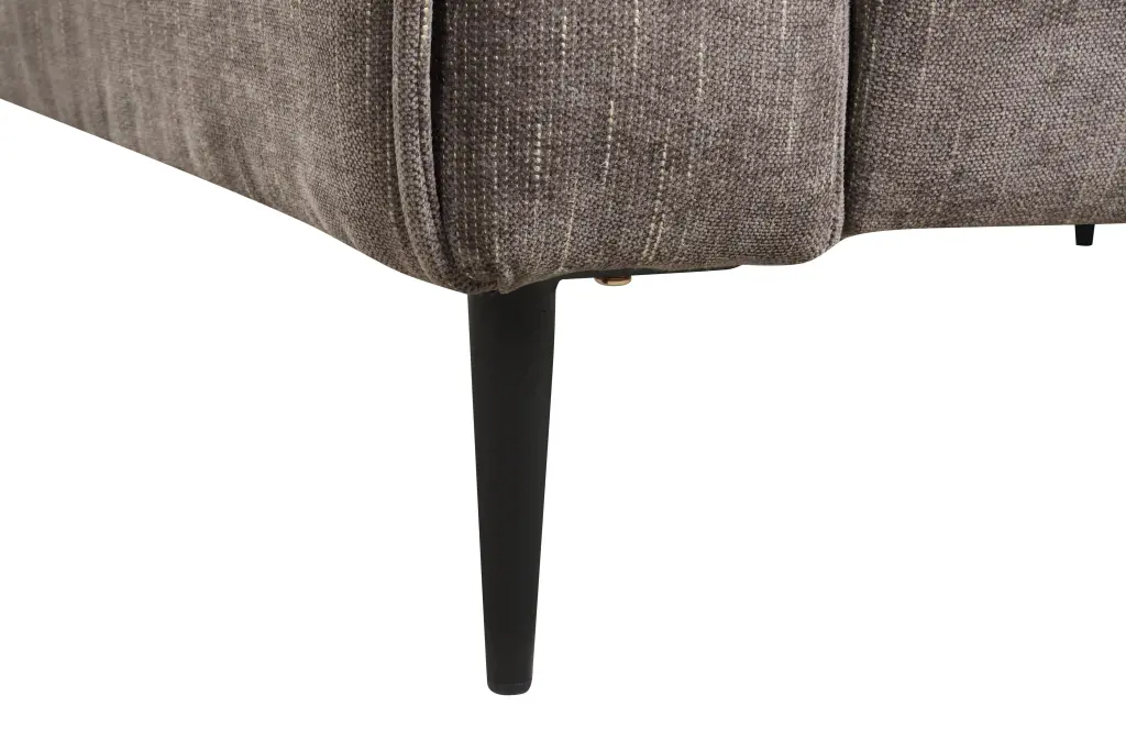 Valentina 38.5" Gray Chenille Chair Metal Legs And Throw Pillow Modern Accent Chair lilola home