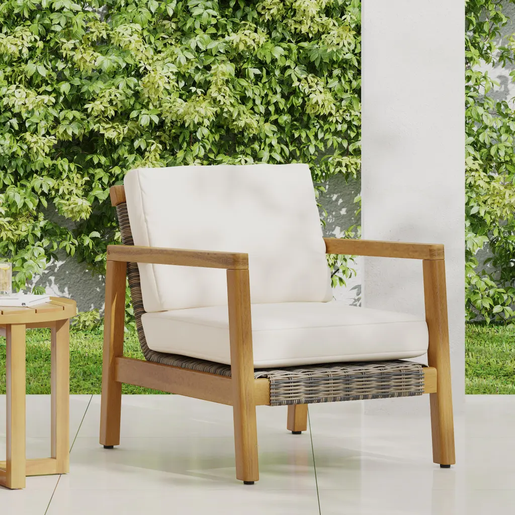 Nova Club Chair Teak Acacia Wood nh-sunfay