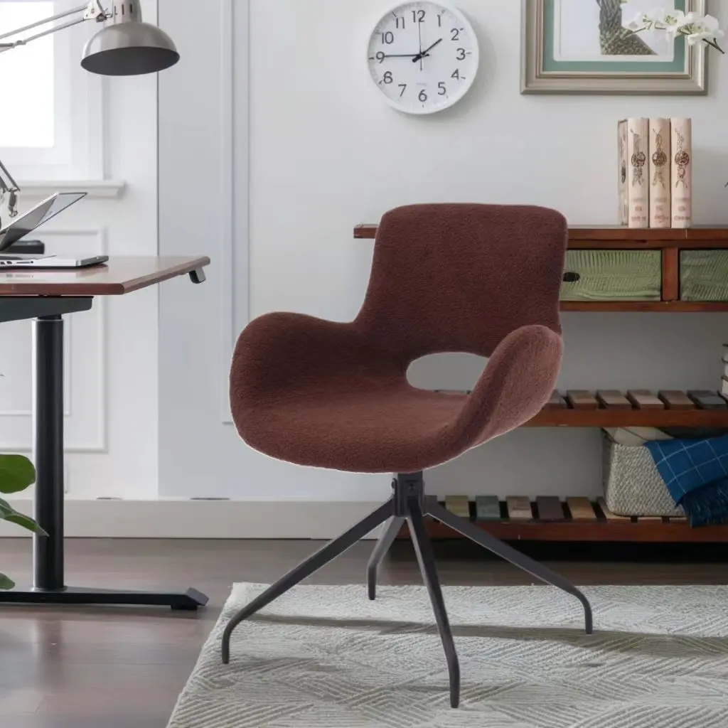 Teddy Velvet Upholstered Chair Metal Legs Modern Accent Chair ts furniture