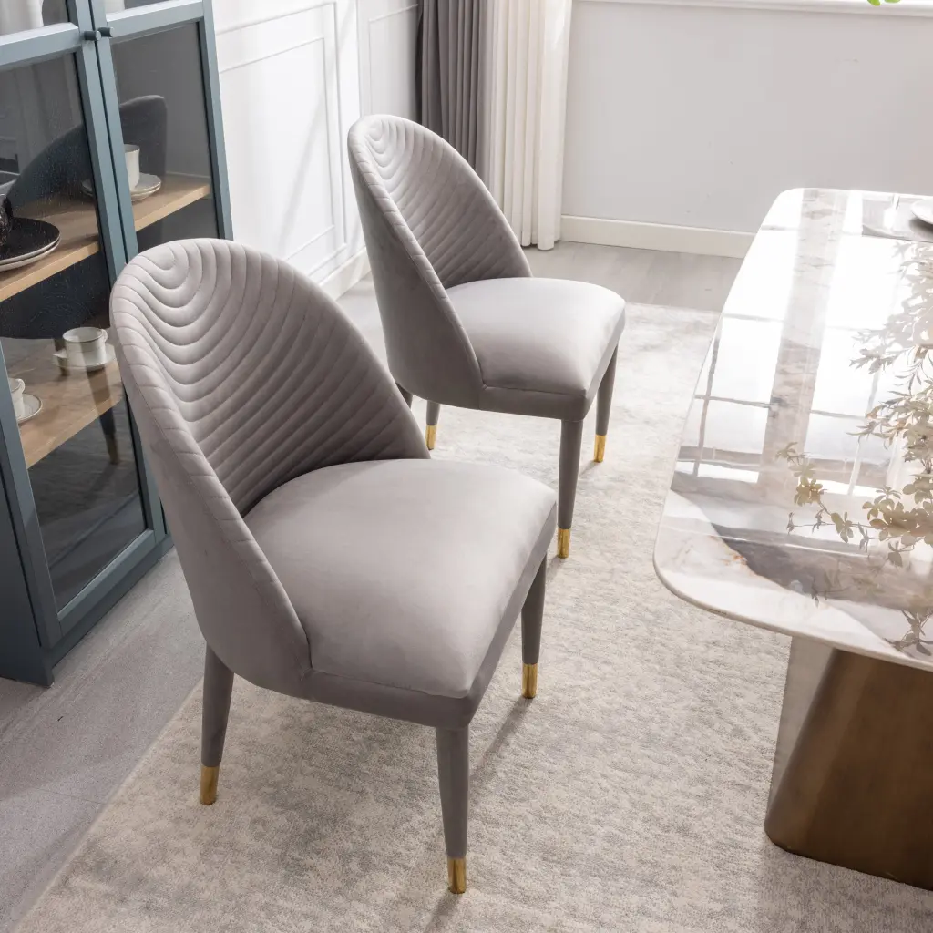 Coolmore Accent Chair Leisure Single Chair Solid Wood Foot 2 Piece Set w1539 coolmore