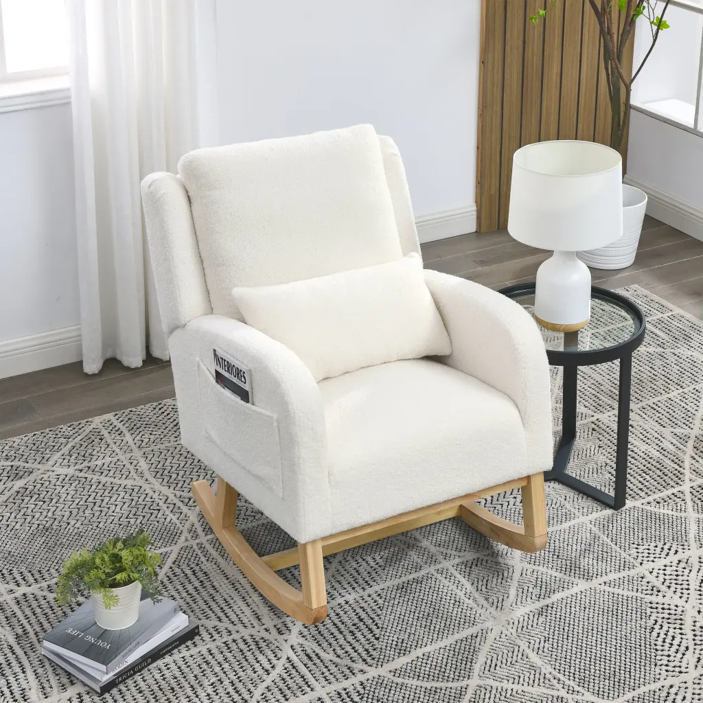 Welike 27.5 Inch Modern Accent High Back Living Room Casual Armchair welike furniture