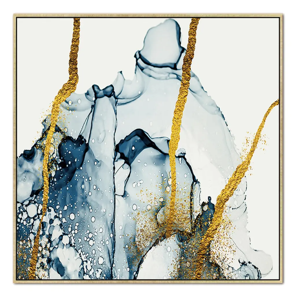 Oppidan Home Abstract Exotica 47.2H X 47.2W Multicolor Acrylic Wall Art furnings