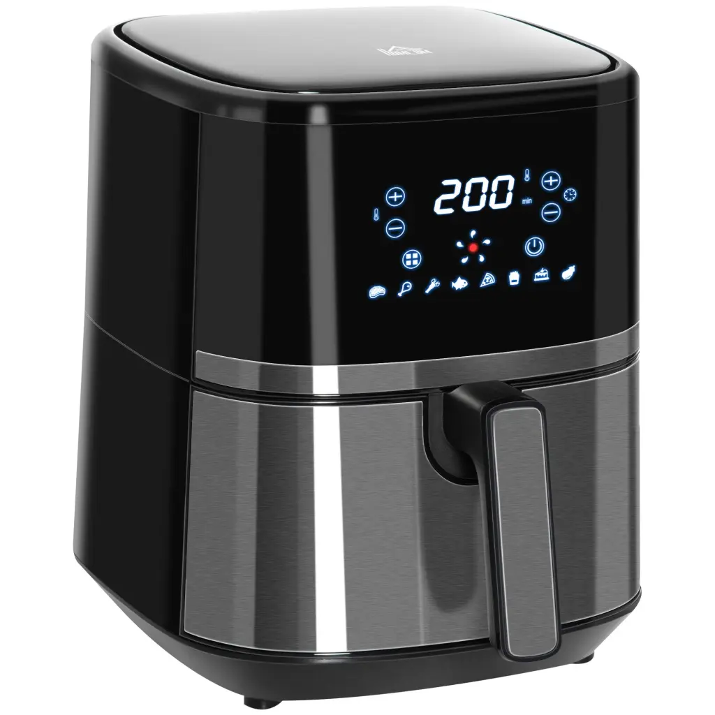 Homcom Air Fryer 4.7Qt 4--1 Hot Oven Air Fry Roast Broil and Crisp aosom business
