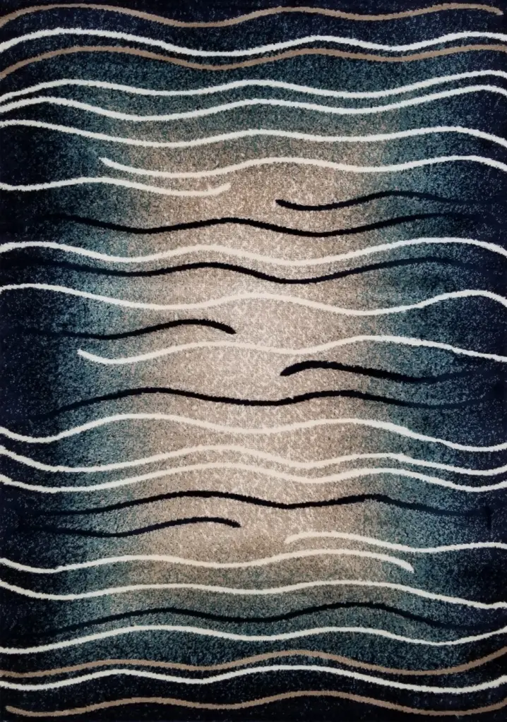 Jersey Area Rugs Carpets Livingroom 7X10 Area Rugs 3001 Blue Soft And Durable furnia
