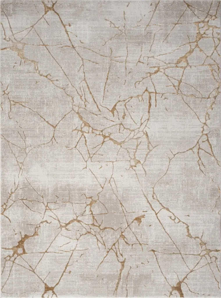 Elegance GC CNC6004 Gold 7 Ft. 10 . X 10 Ft. 3 . Area Rug Beige Polypropylene icona home decor