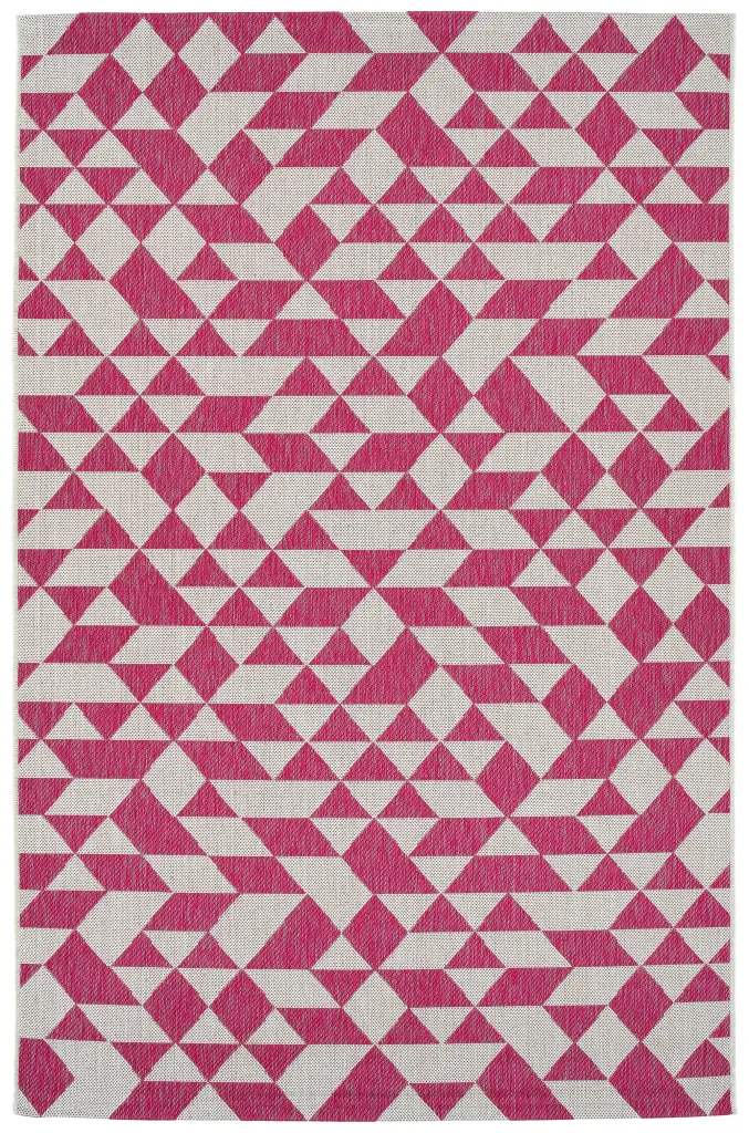 Modern Geometric Textured Cut Pile 7'10 X 10'2 Rectangle Area Rug kaleen