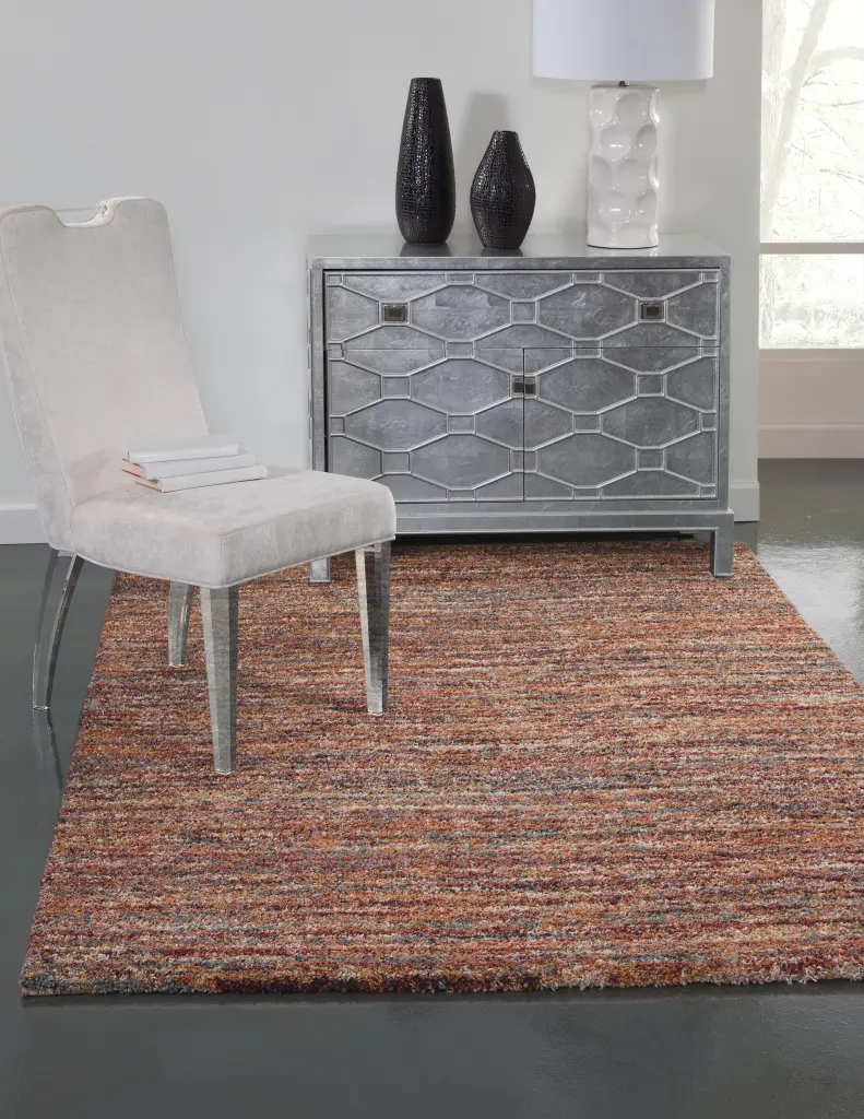 Zira Red Multi Area Rug 8x10 Red Olefin Durable Living Room Carpet napa valley weavers