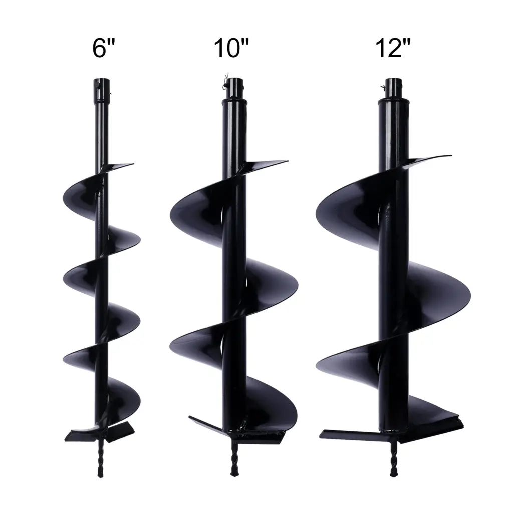 Auger Drill Bit Planting Bulb Bedding Digging Post Hole Planter Garden Tool g-h