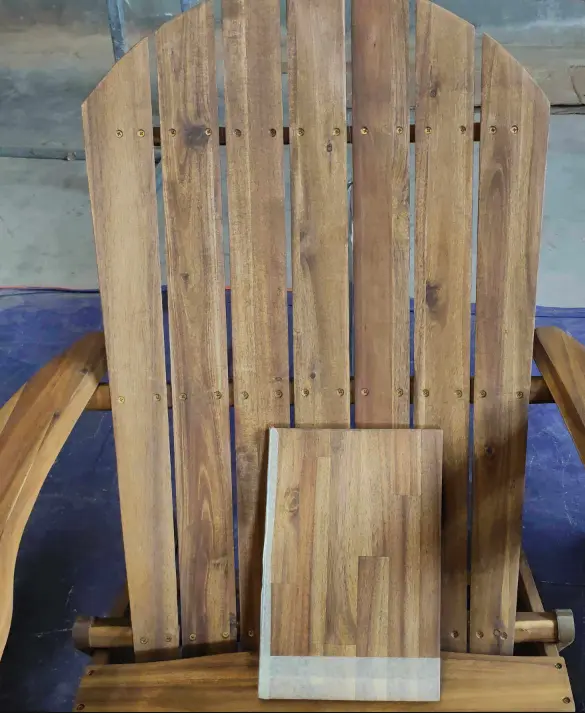 Natural Acacia Wood Backrest - Modern Chair Support Comfort nh-cloudhouse