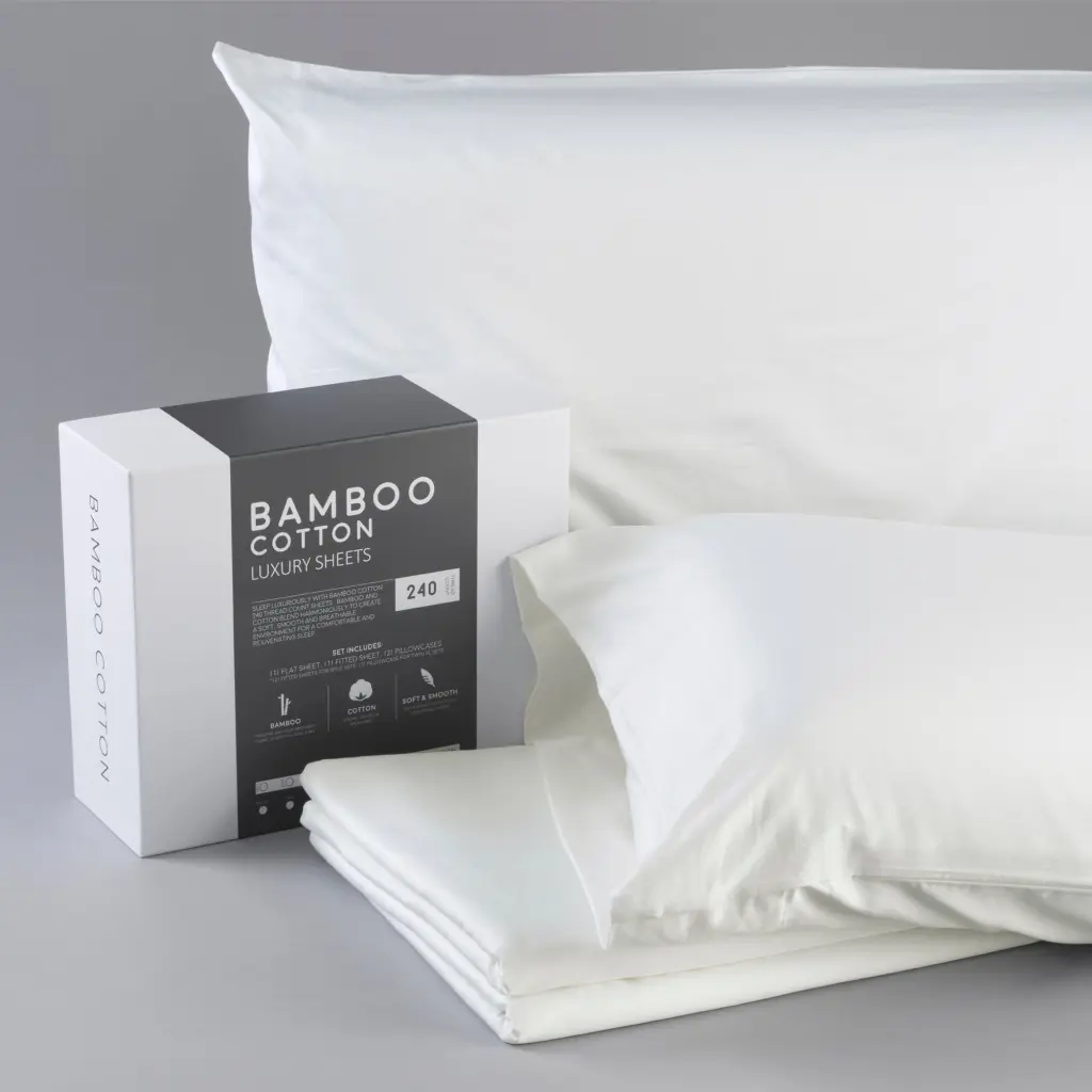 Bamboo Cotton Sheets Soft And Smooth Viscose From Bamboo Ivory Queen Size motiontrend