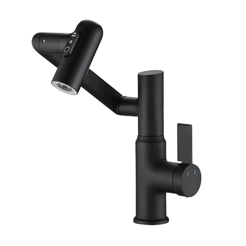 Bathroom Sink Faucet Spray Function And Temperature Display sihua sanitary ware