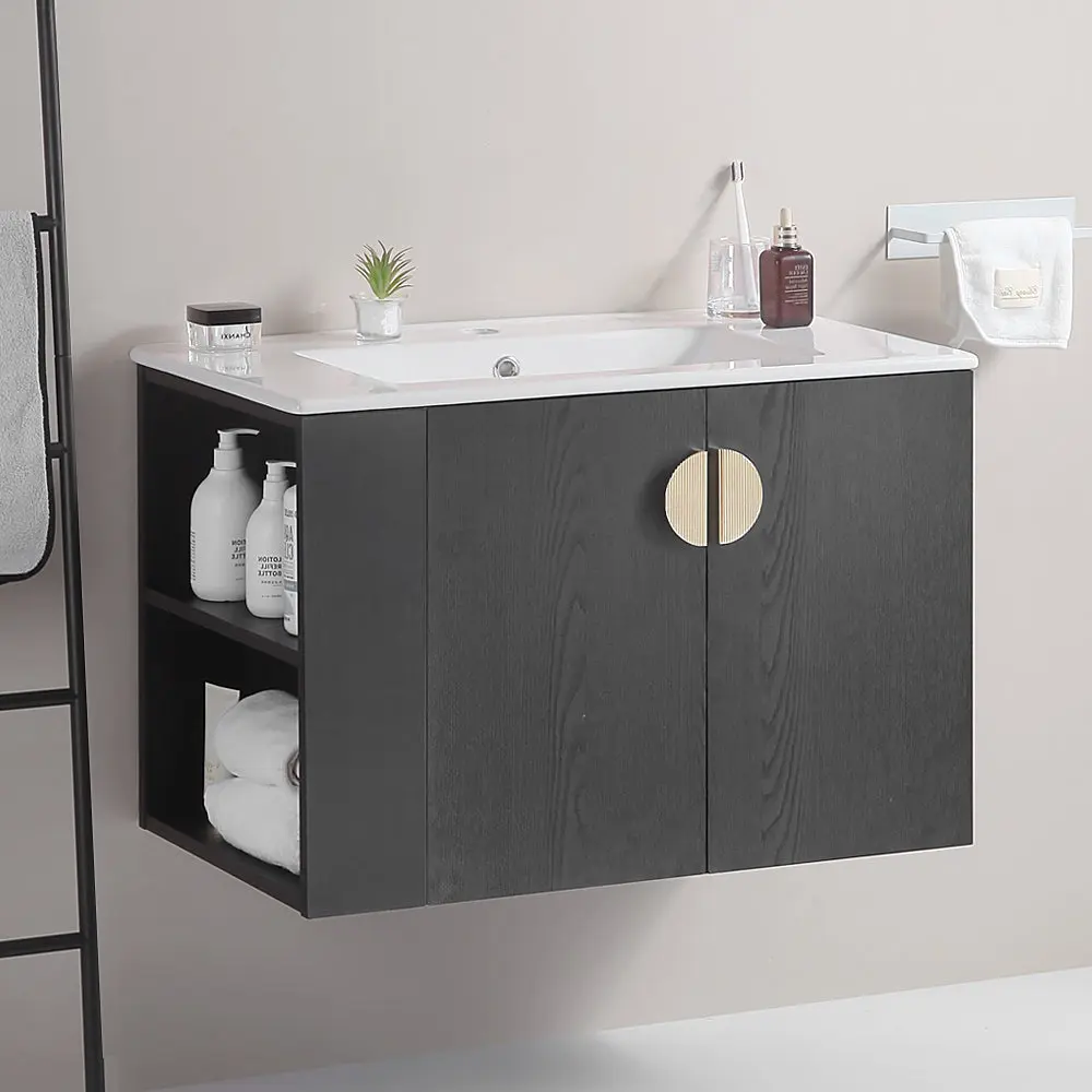 30 Inch Bathroom Vanity Sink and Two Doors Cabinet gf