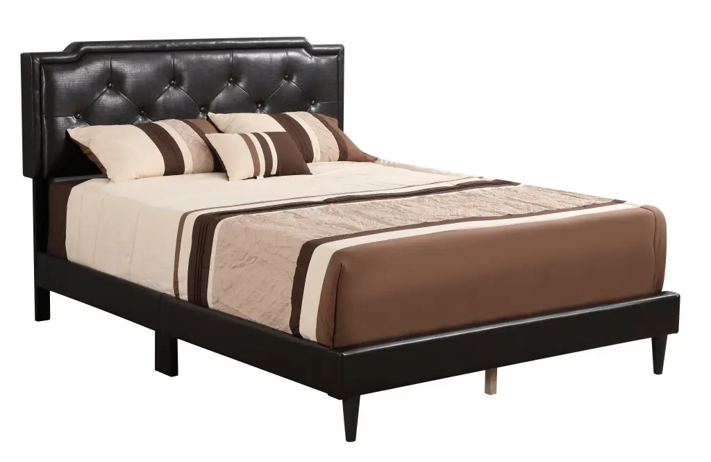 Deb G1116 FB Up Full Bed All One Box Cappuccino Beige Foam PU glory furniture