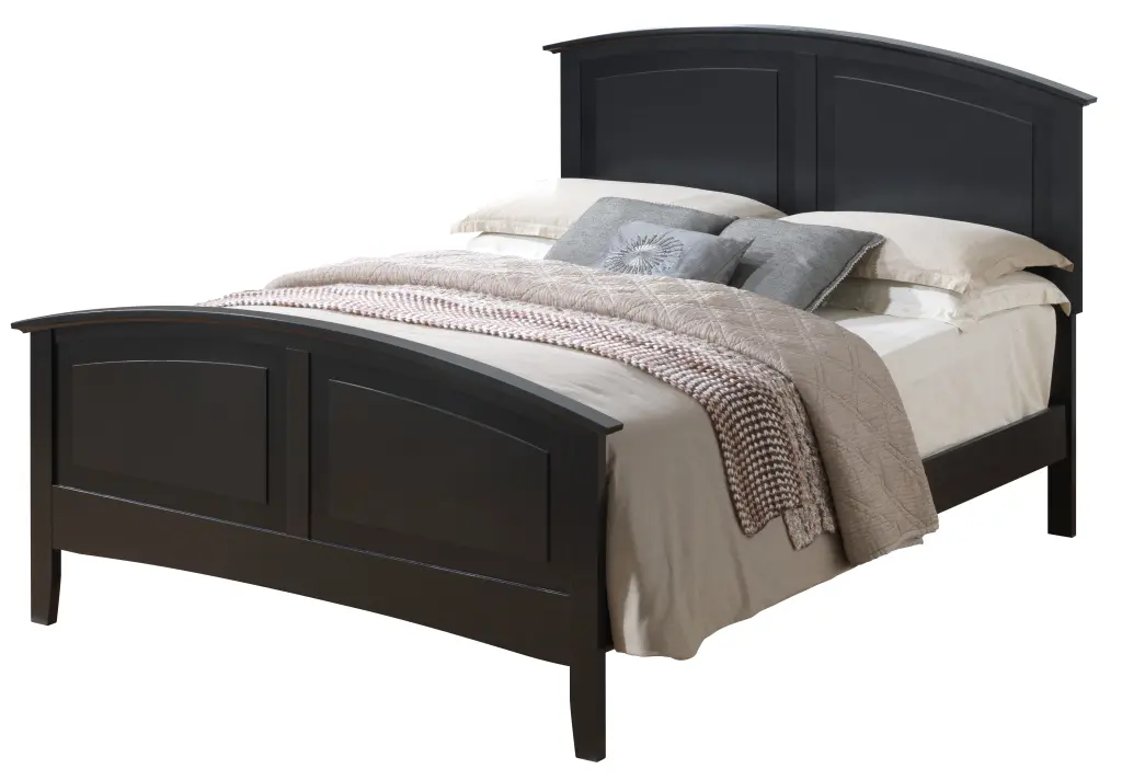 Hammond G5450A FB Full Bed 2 Boxes Black Black Particle Board Bed Frame glory furniture