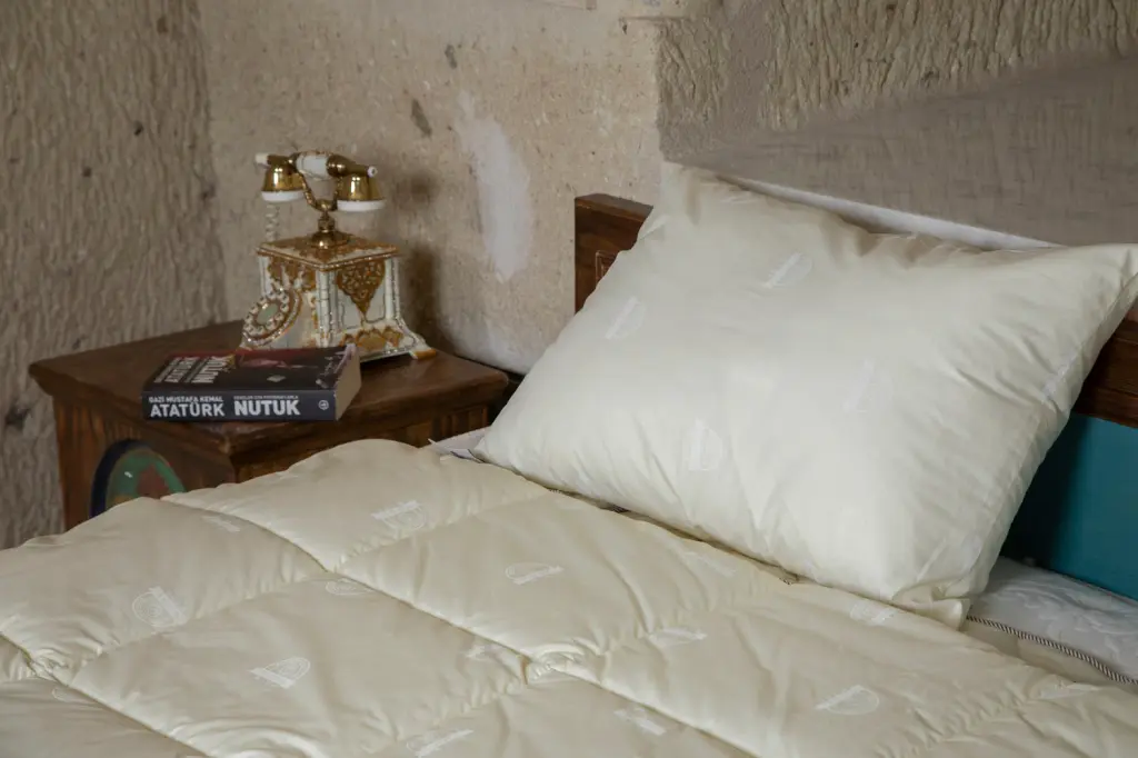 Wooly Pillow Bedrooms Wool Fill Cozy Pillow White Contemporary furnia