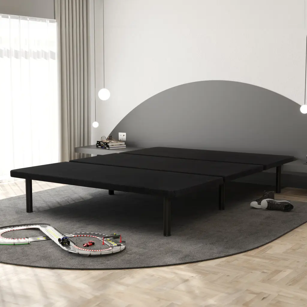 Upholstered Queen Size Platform Bed Frame Bedrooms Guest Rooms kanepe