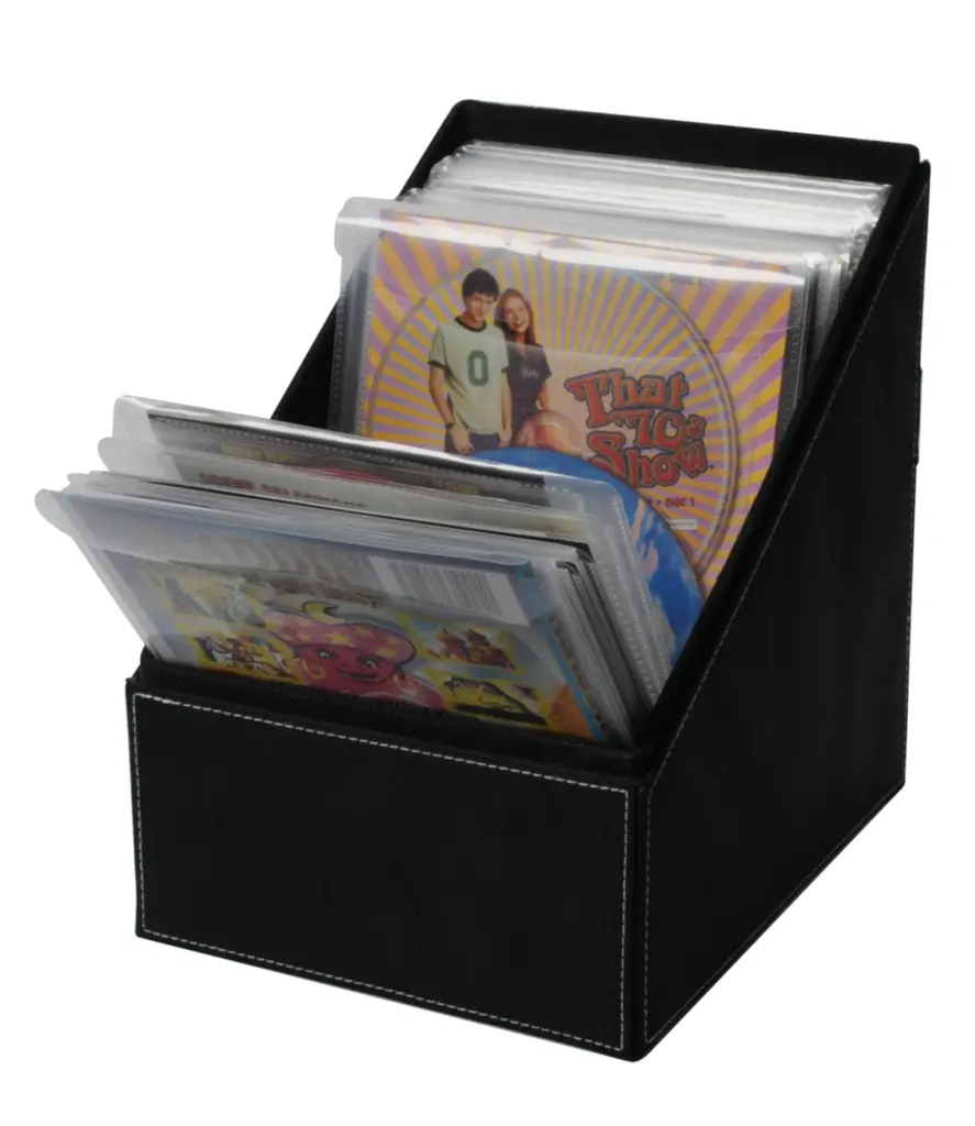 Disc Bin Reinforced Stitching Angled Front Presentation Multicolor Storage atlantic inc.