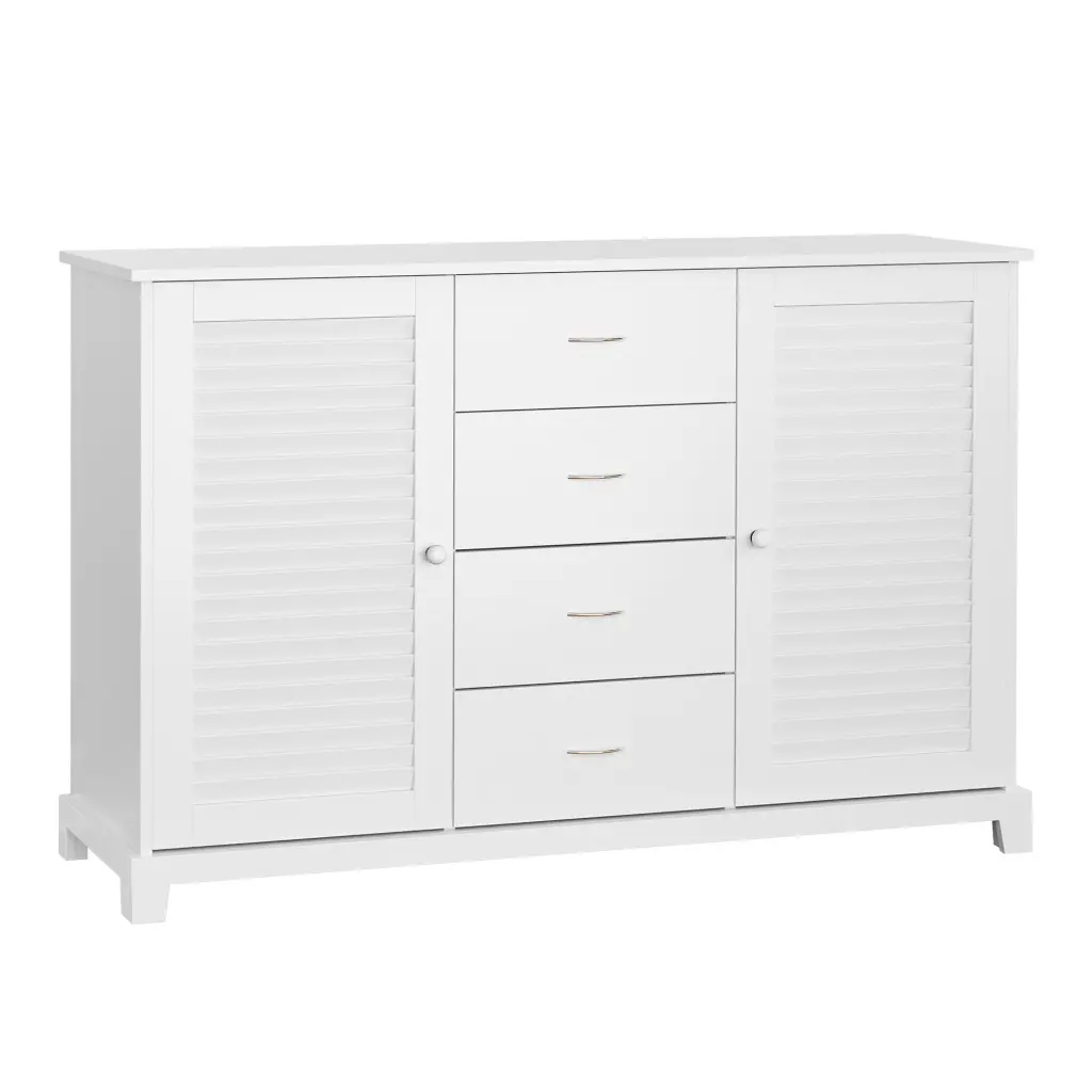 Homcom Sideboard Buffet Cabinet Coffee Bar Kitchen Storage aosom business