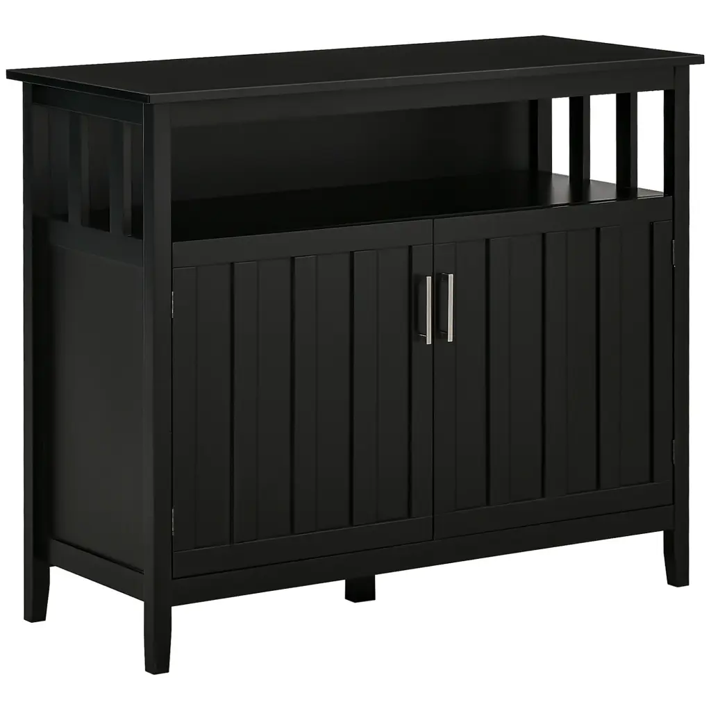 Homcom Sideboard Buffet Cabinet Kitchen Cabinet Coffee Bar Cabinet aosom business
