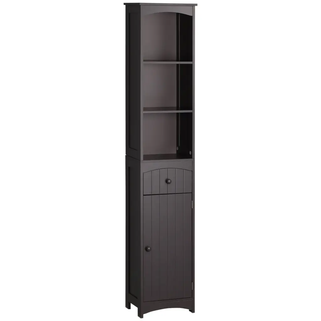 Homcom Bathroom Storage Cabinet Free Standing Bathroom Storage Unit Shelves aosom business