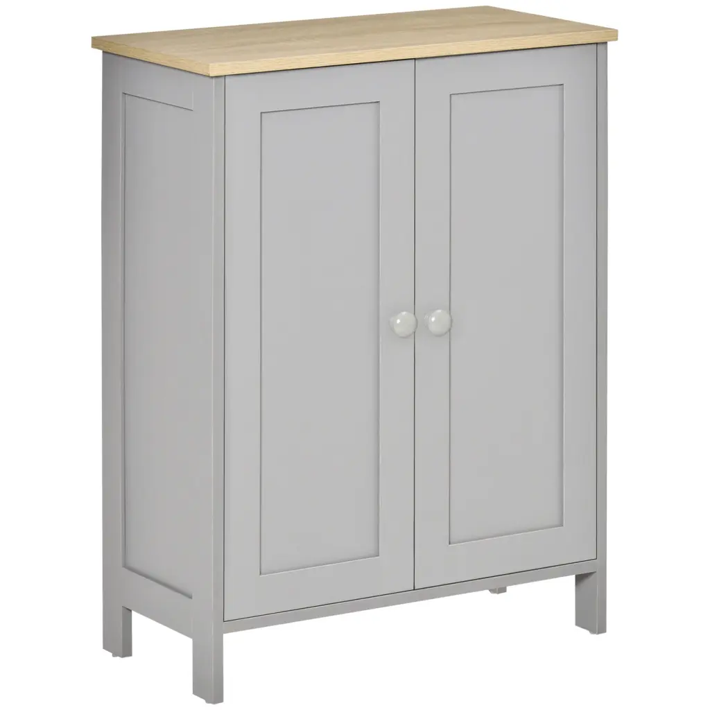 Homcom Double Door Storage Cabinet 2 Adjustable Shelves aosom business