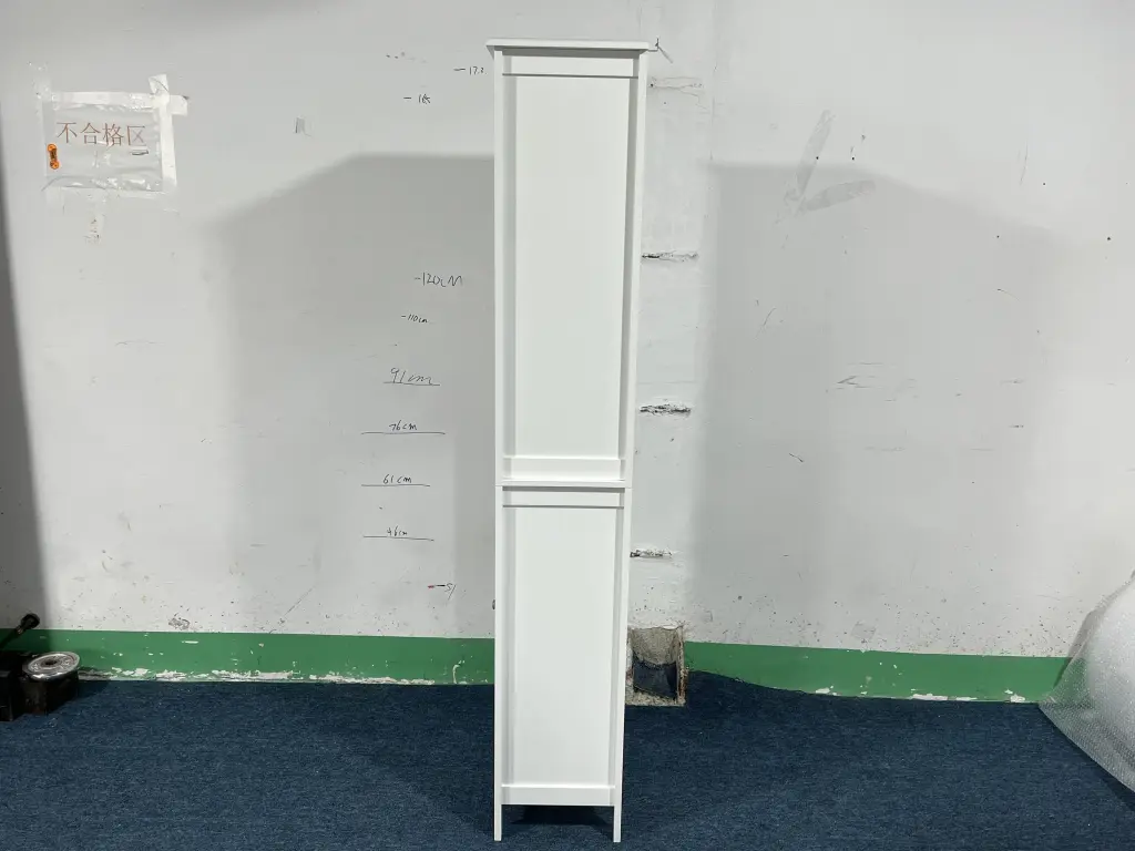 66.92 Inch Tall Bathroom Storage Cabinet Adjustable Shelves and 1 Door moonriver