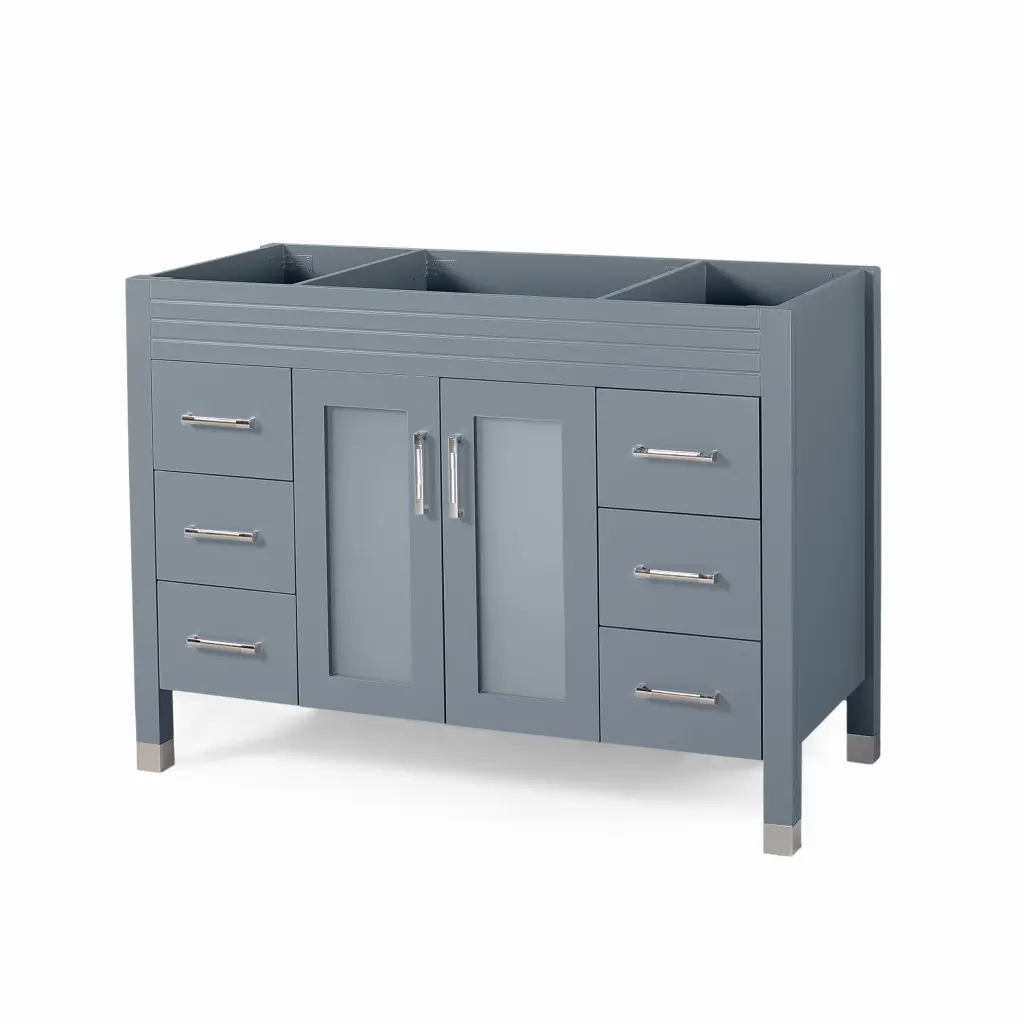48 Inch Cabinet Grey Acacia Wood nh-bo