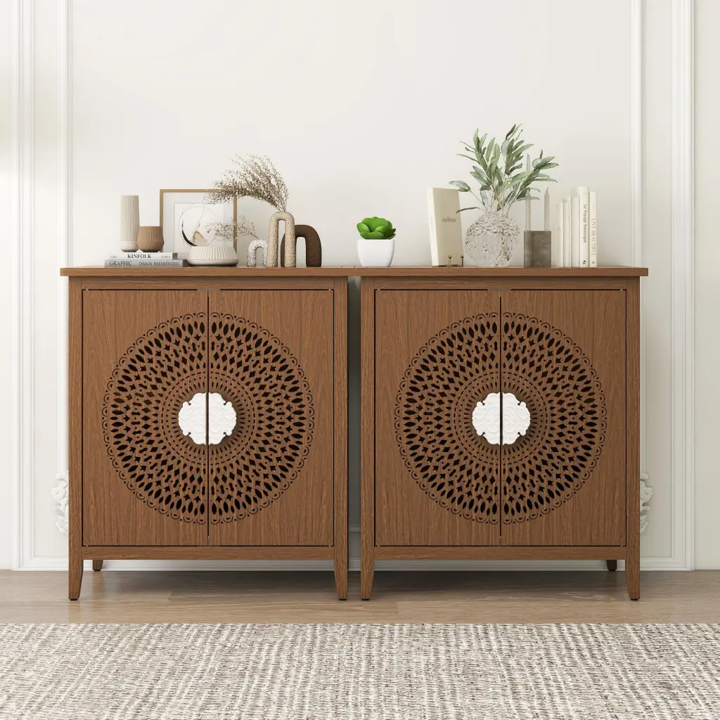 2 Door Cabinet American Furniture Suitable Bedroom Living Room rnb