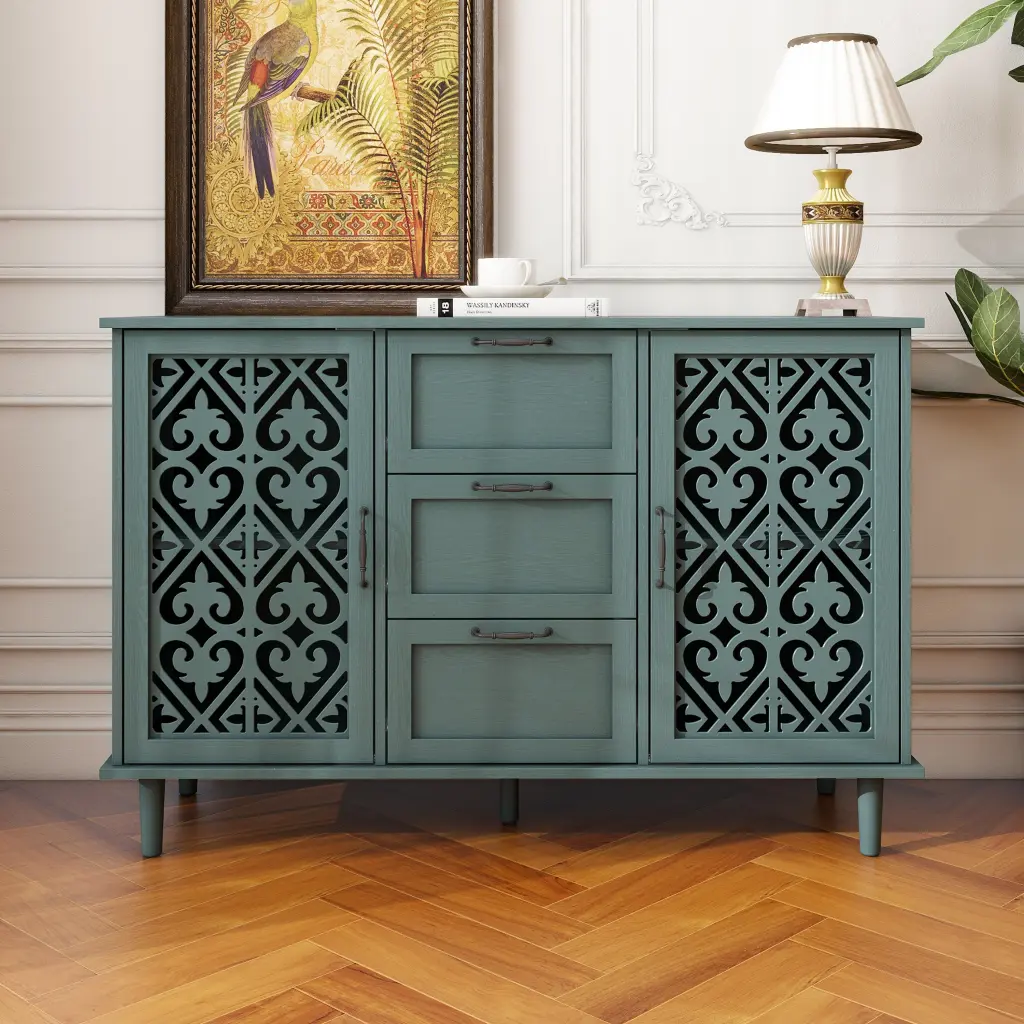 2 Door 3 Drawer Cabinet, American Furniture Bedroom or Living Room rnb