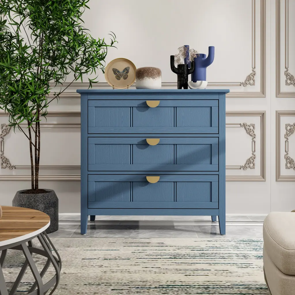 3 Drawer Cabinet American Furniture Bedroom or Living Room rnb