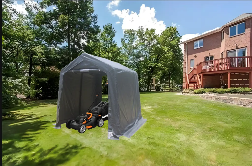 7X8 Ft Outdoor Travel-friendly Gazebo Storage Shelter 2 Roll Up Zippers rnb