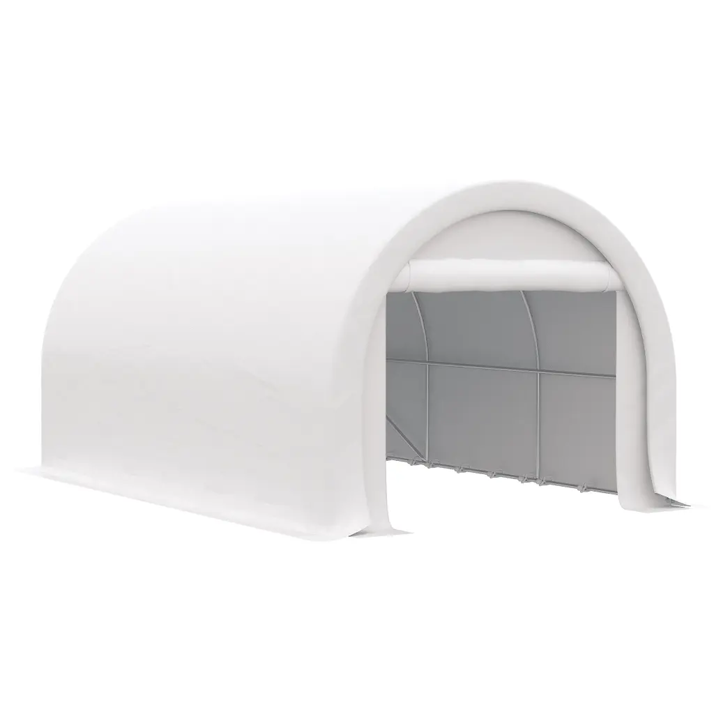 Outsunny 10 X 16 Carport Heavy Duty Travel Friendly Garage Storage Tent aosom business