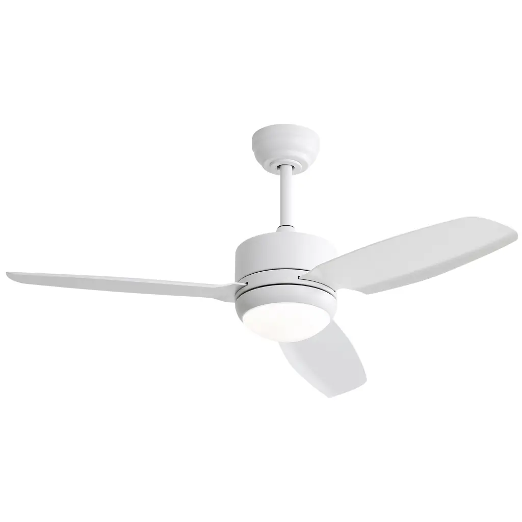 46 Inch Ceiling Fan Lights 3 ABS Blades and 6 Speed DC Motor