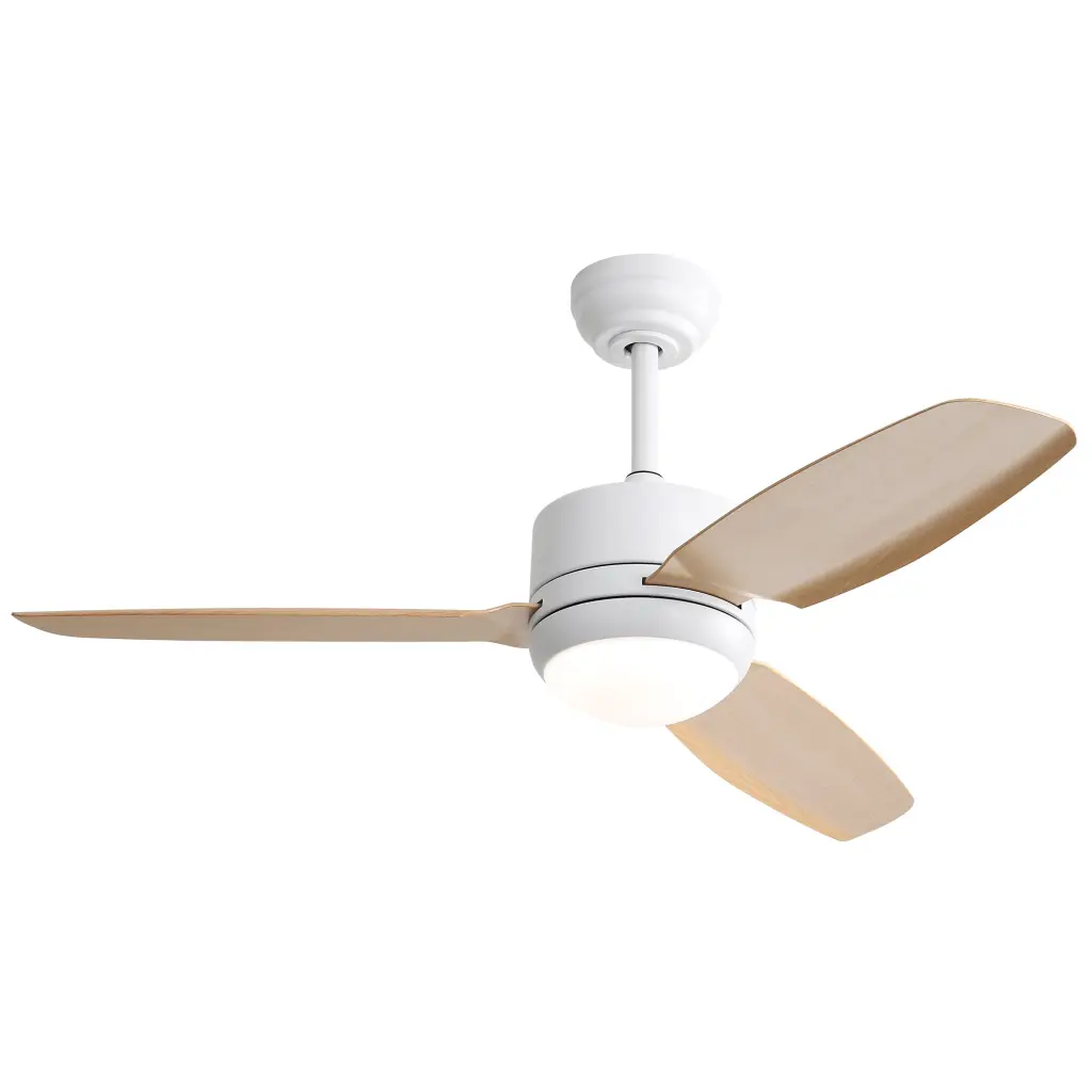 46 Inch Ceiling Fan Lights 3 ABS Blades 6 Speed DC Motor Remote