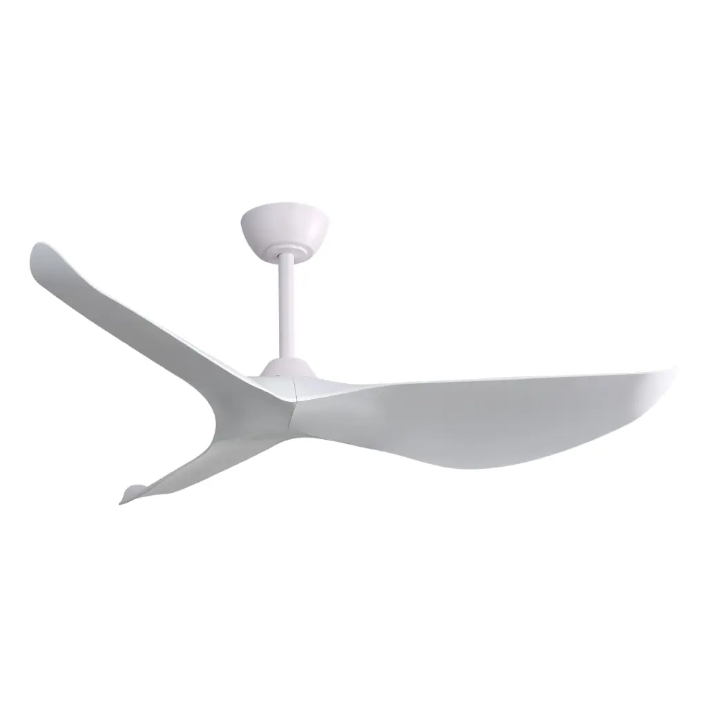52 Inch Indoor Ceiling Fan 6 Speed Remote and 3 ABS Blades Reversible Home ceiling fan with light