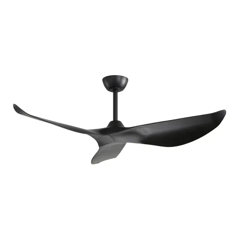 52 Inch Indoor Ceiling Fan 6 Speed Remote and 3 ABS Blades No Light ceiling fan with light