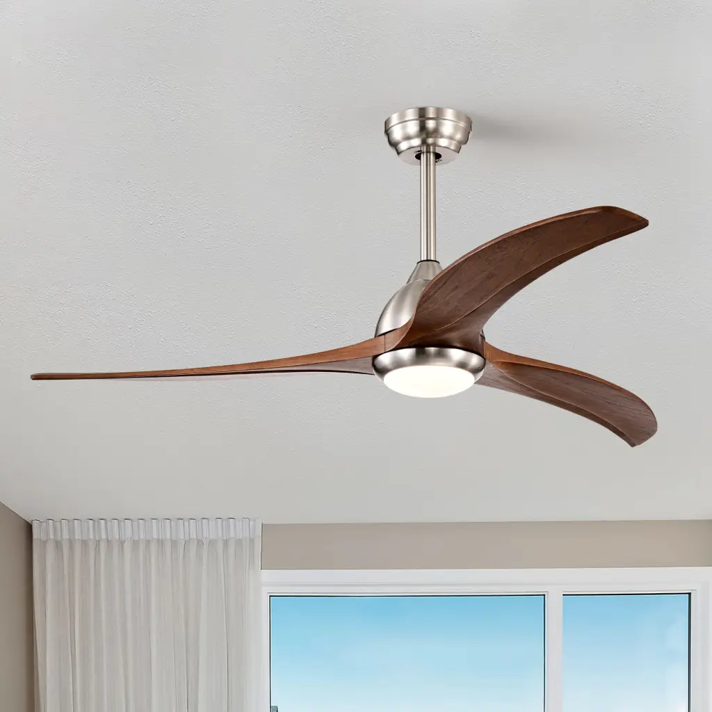 52 Inch Ceiling Fan Light Remote Control Indoor Outdoor Use hengermei