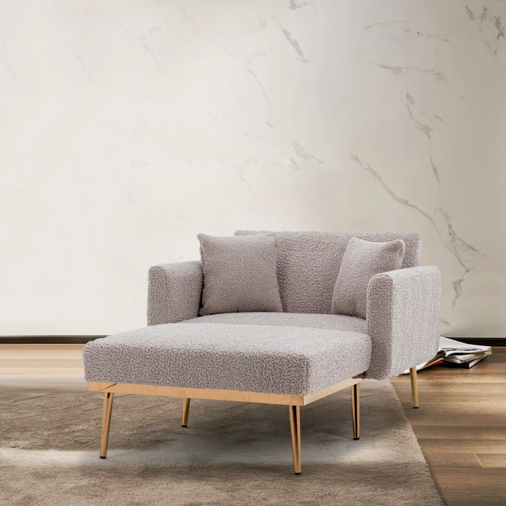 Coolmore Chaise Lounge Chair Trendy And Timeless Style Accent Chair coolmore w-395