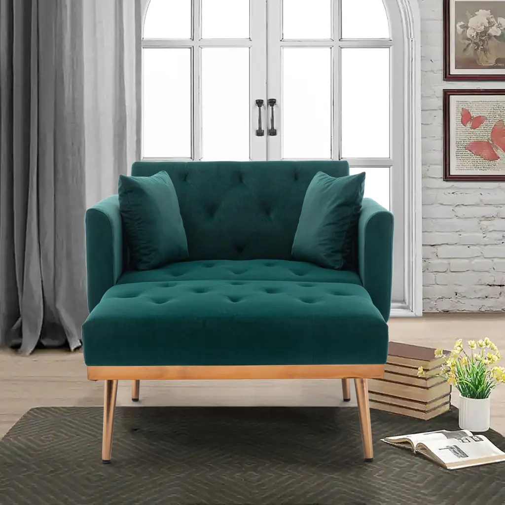 Coolmore Trendy And Timeless Style Chaise Lounge Chair Accent Chair Living Room coolmore w-395