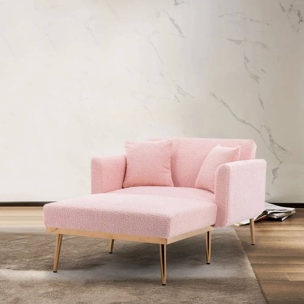 Coolmore Trendy and Timeless Chaise Lounge Chair Accent Chair Living Room coolmore w-395