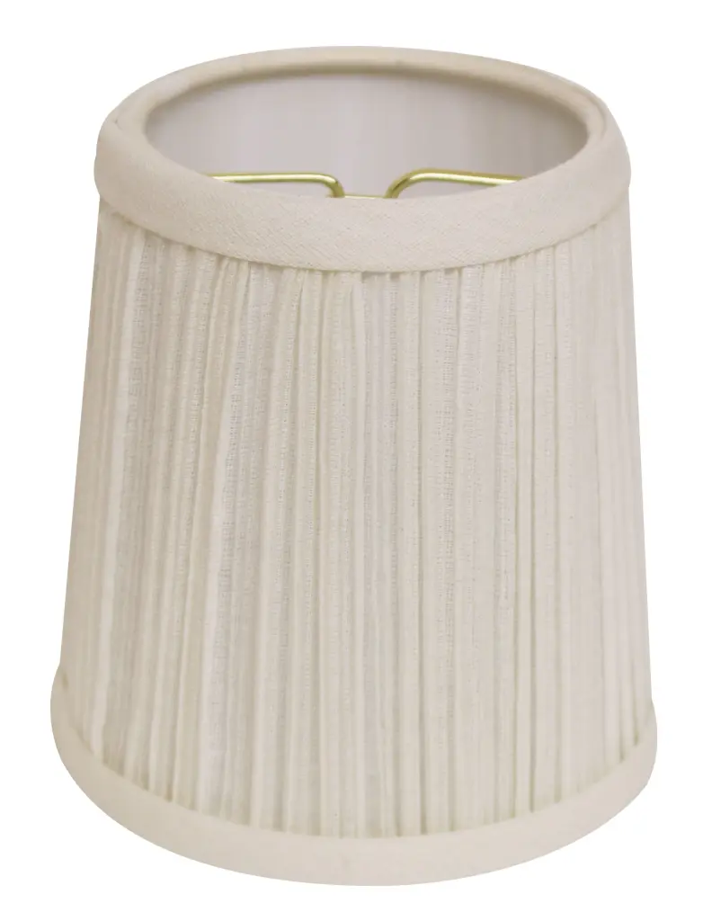 Slant Hard Support Chandelier Lampshade White Set 6 Flame Clip On Covers alabama lamp shades