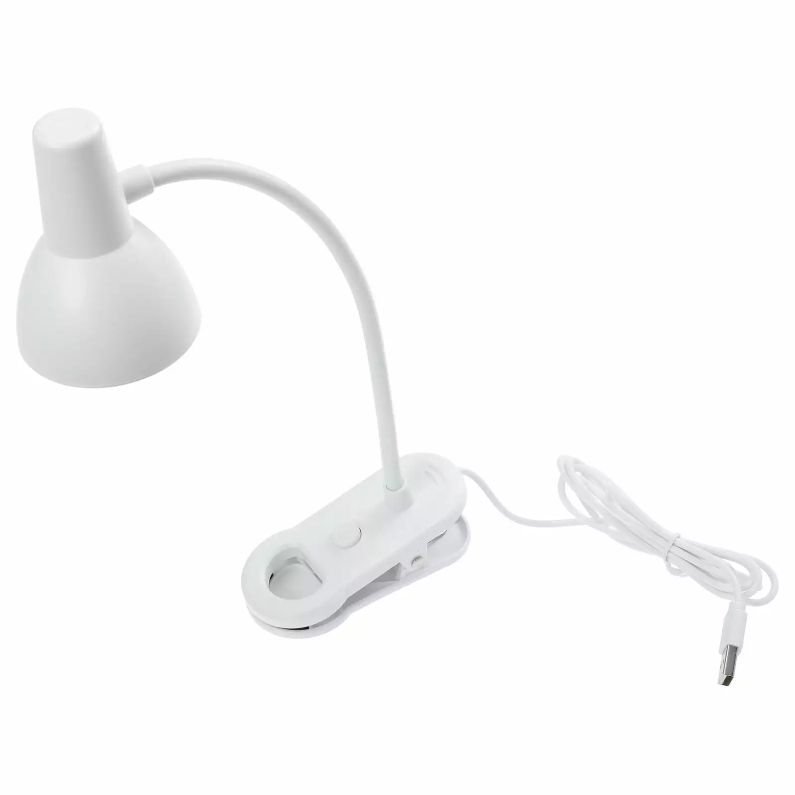 Folding Clip Table Lamp Night Lamp Battery Bedroom Office Student