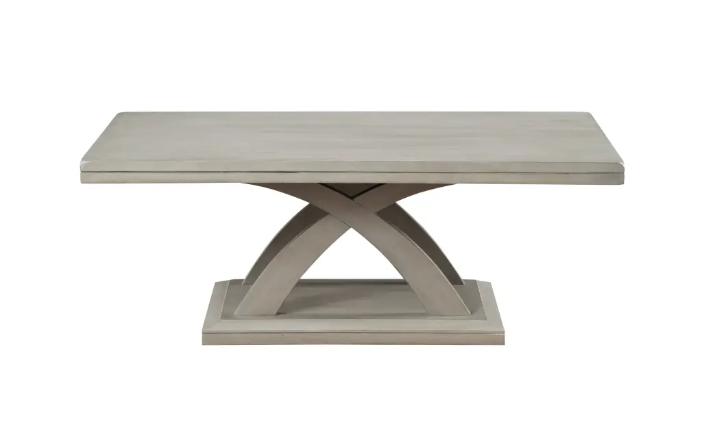 Jocelyn Cocktail Table Gray Wood Living Room Coffee Table Modern Design steve silver furniture