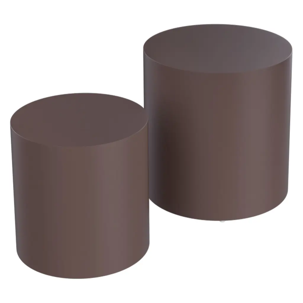 Enhancement MDF Nesting Table Set 2 Multifunctional Living Room justone interior
