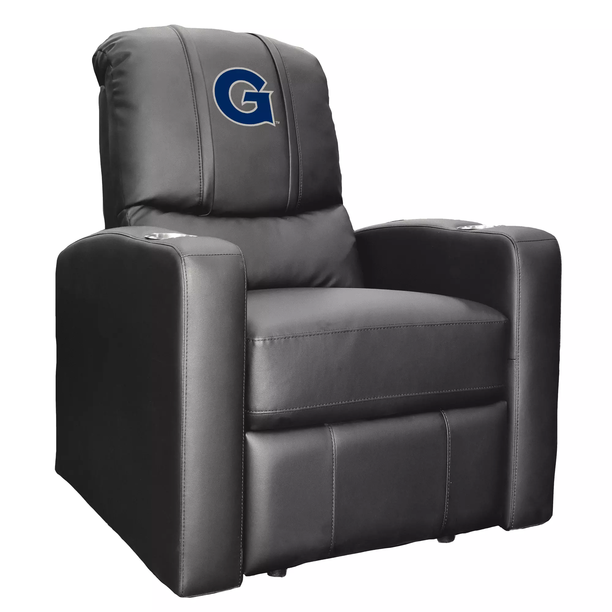 Georgetown Hoyas Primary Logo Stealth Recliner Zipper System - College Basketball Fan Chair DreamSeat