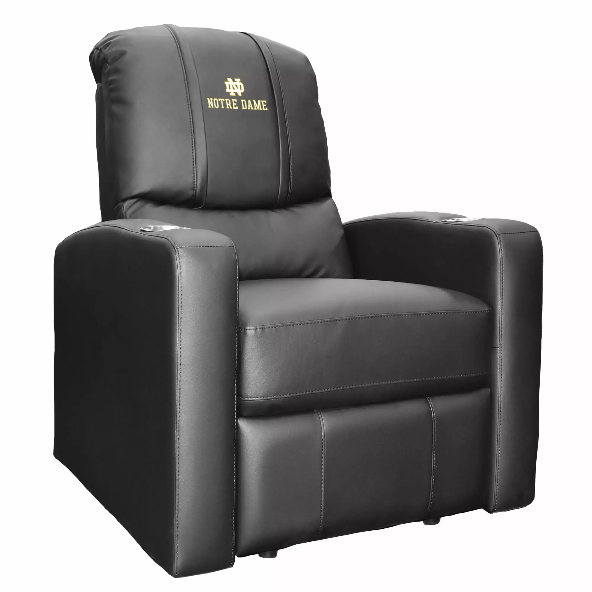 Notre Dame Alternate Logo Stealth Recliner Zipper System - Fighting Irish Fan Furniture DreamSeat