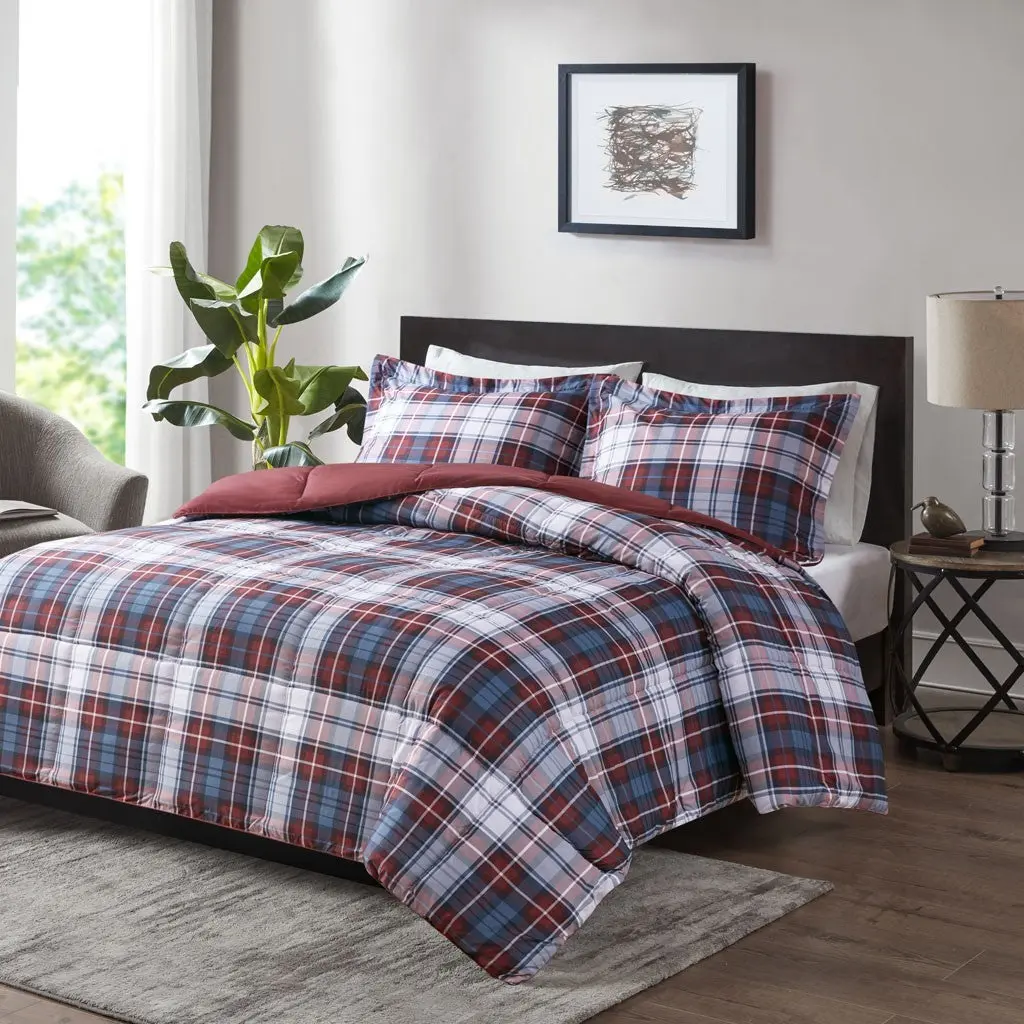 3M Scotchgard Down Alternative All Season Comforter Set King Multicolor jla
