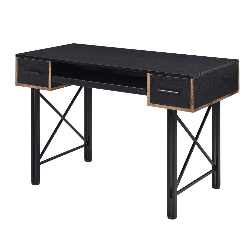 Black Computer Desk Keyboard Tray Home Office furniture max
