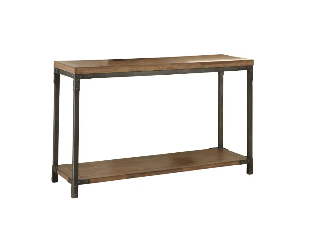 Lantana Sofa Table Honey Solid Wood MDF Console Table steve silver furniture